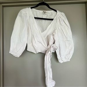 Show Me Your Mumu Wrap Top